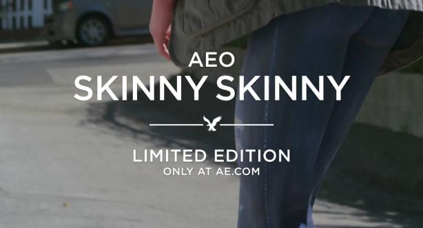 aeo skinny skinny jeans