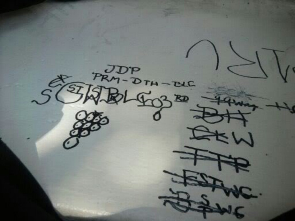 crip gangs graffiti grape street Watts ( baby loc crip )