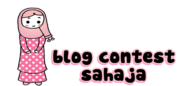 blog contest sahaja :D
