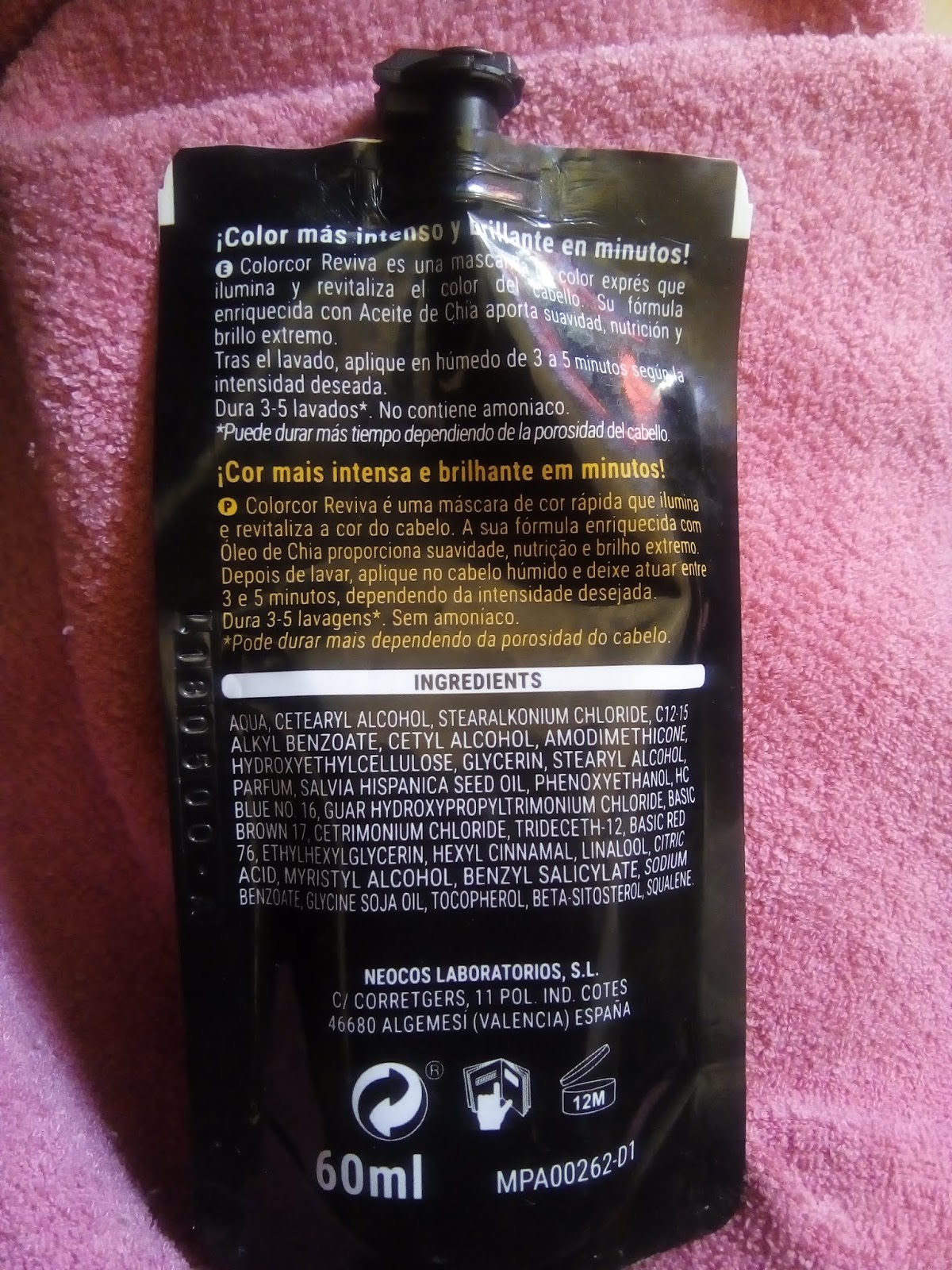 Revitaliza el color de tu pelo con la Mascarilla ColorC - Mercadona