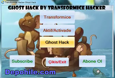 Transformice Türkçe İzmo Ghost Hack İndir,Yapımı 26.10.2017 Video 