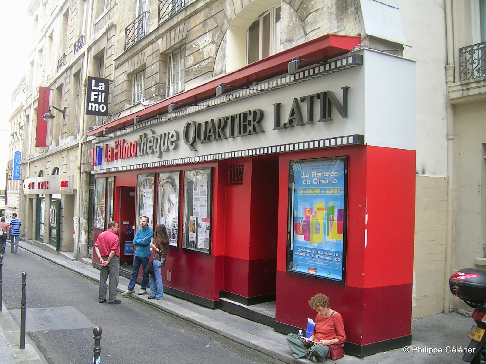 La Filmothèque Du Quartier Latin Rue Champollion Paris Ciné-Façades: Filmothèque du Quartier Latin (Paris 5ème)