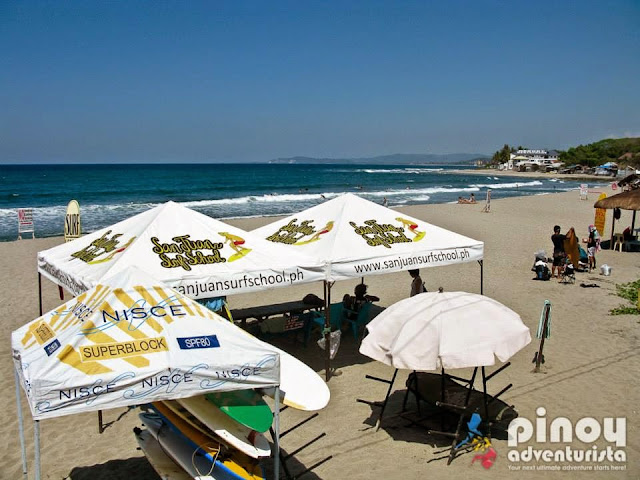 Surfing in La Union Philippines