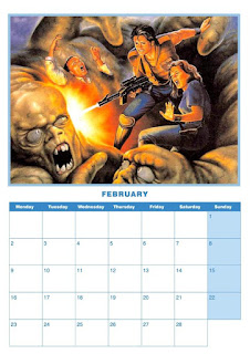 Entebras: Calendario Portadas juegos MSX 2015
