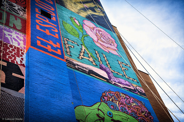 Street Art By Faile On The Streets Of New York City, USA details 3