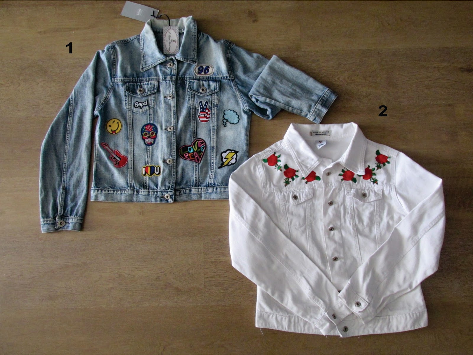 jaqueta customizada com patches