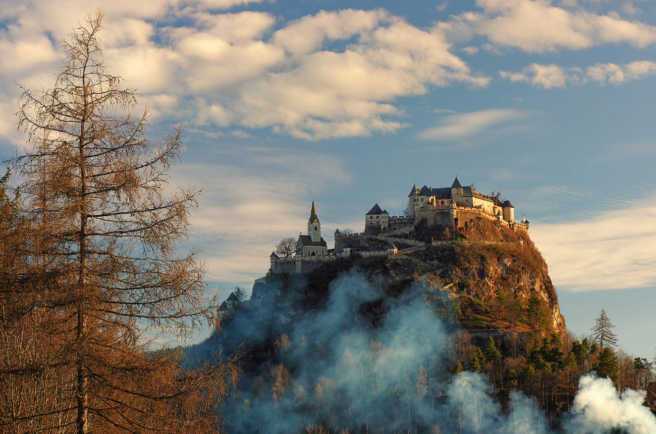 Замок в австрии