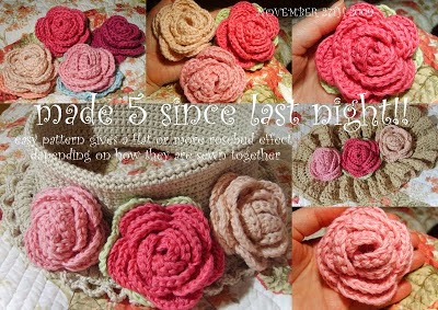 Rolled Rose Pattern