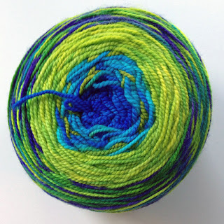 Knitting Like Crazy: Frolicking Feet Transitions Yarn by Done Roving