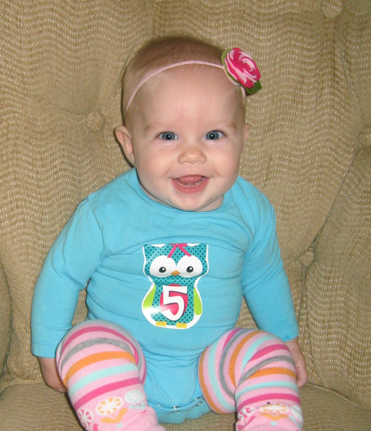 The Greeley's: Happy 5 Months Baby Girl!