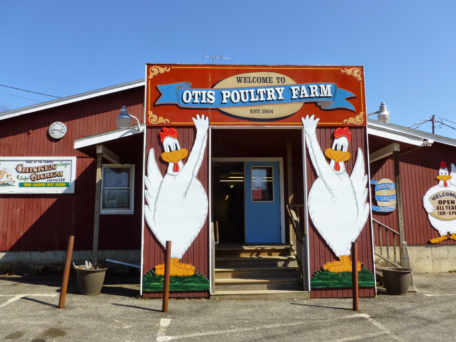 Photoops Roadside Attraction Otis Poultry Farm Otis, MA
