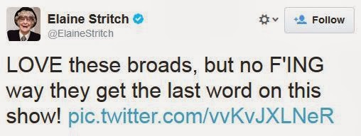FYI: Elaine Stritch joining Twitter 