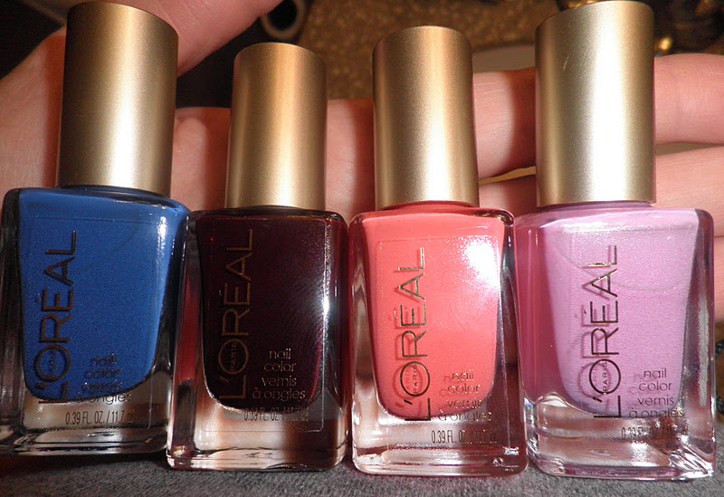 I swatch it, so you don't have to! New 2012 L'Oreal Nail Polish!
