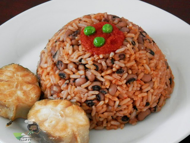 Nigerian rice recipes, nigerian rice and beans, Nigerian food tv, nigerian food recipes