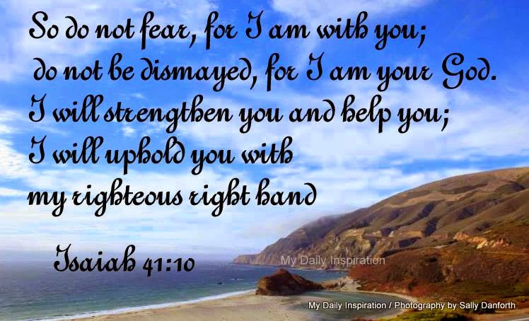 bible verse be not afraid for i am with you