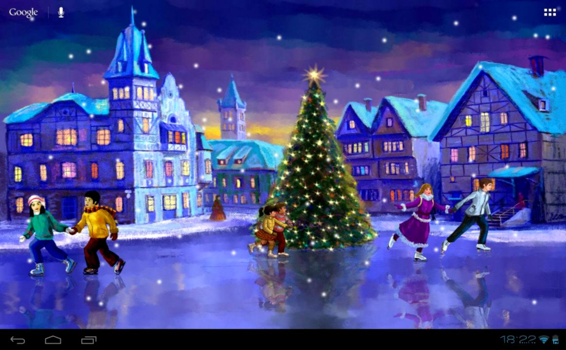 Christmas Rink Live Wallpaper   Android Apps on Google Play