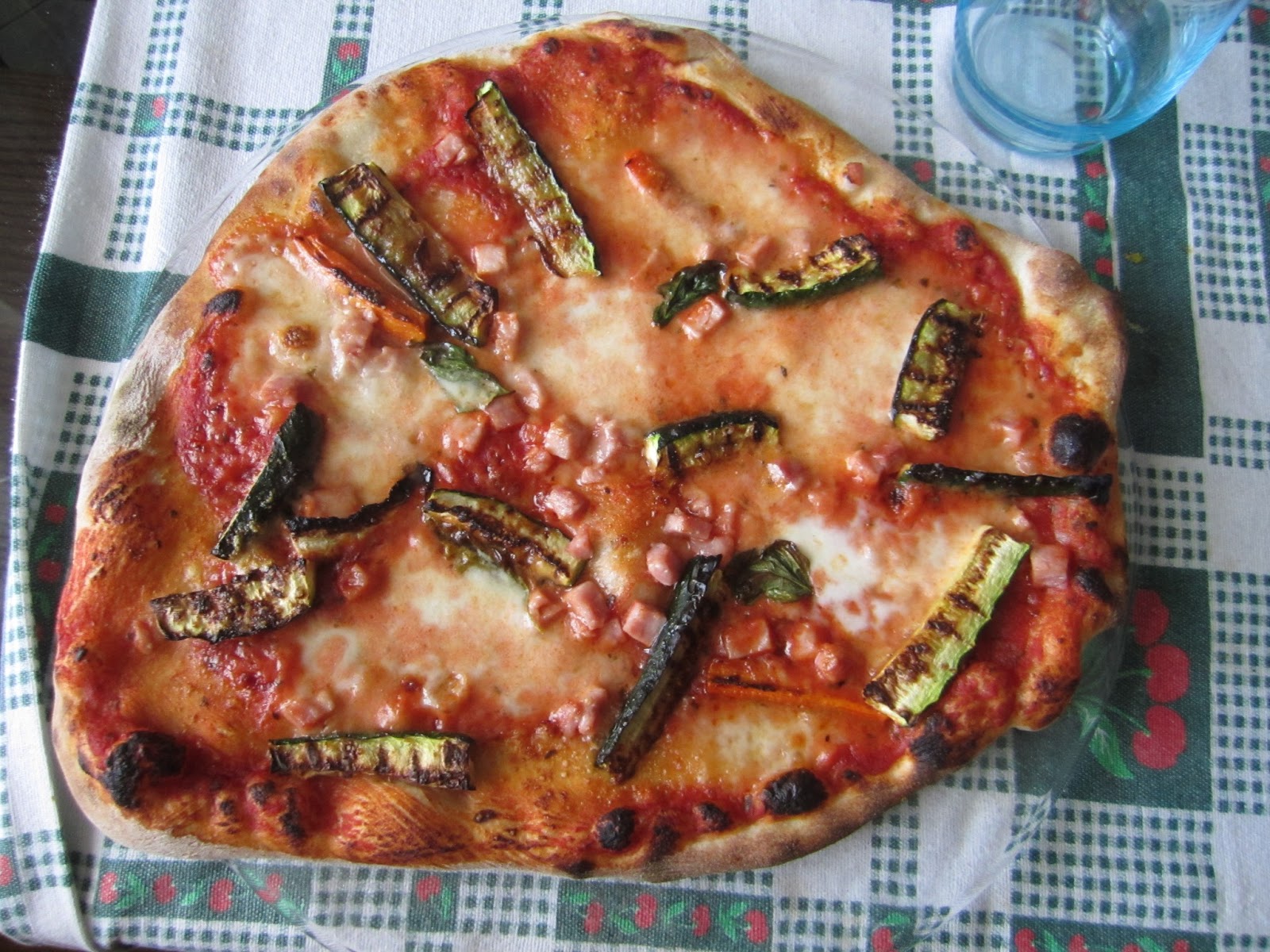 STELLEDILATTA Pizza zucchine e prosciutto