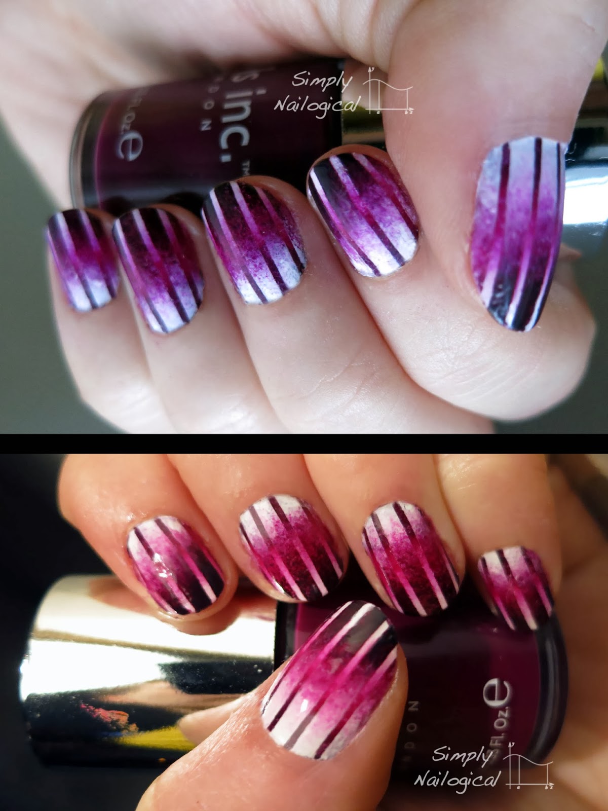 Simply Nailogical: The first reciprocal gradient/ombre