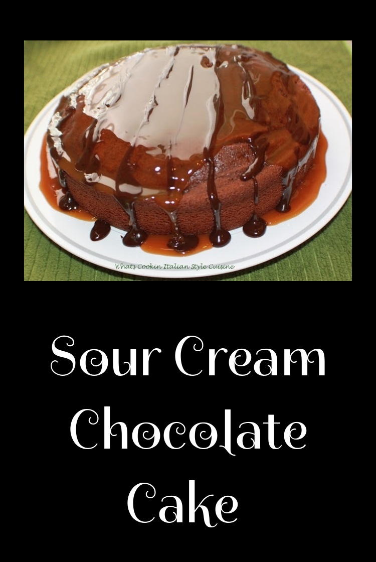 Sour Milk Chocolate Cake What's Cookin' Italian Style Cuisine
