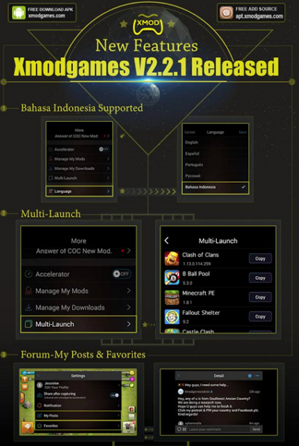 Download xmodgames coc versi terbaru