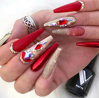 ✘ 26+ Pretty Red And Leopard Print Nails Ideas For Special Occasions The red color is popular in all things such as fashion ✘ 26+ Pretty Red And Leopard Print Nails Ideas For Special Occasions