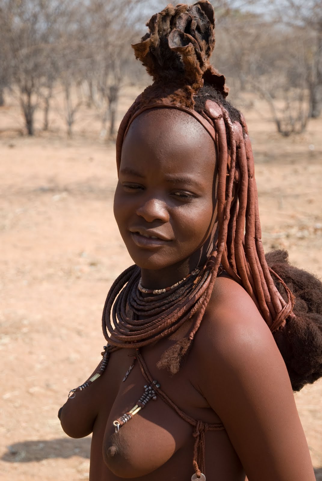 Naked african tribal.