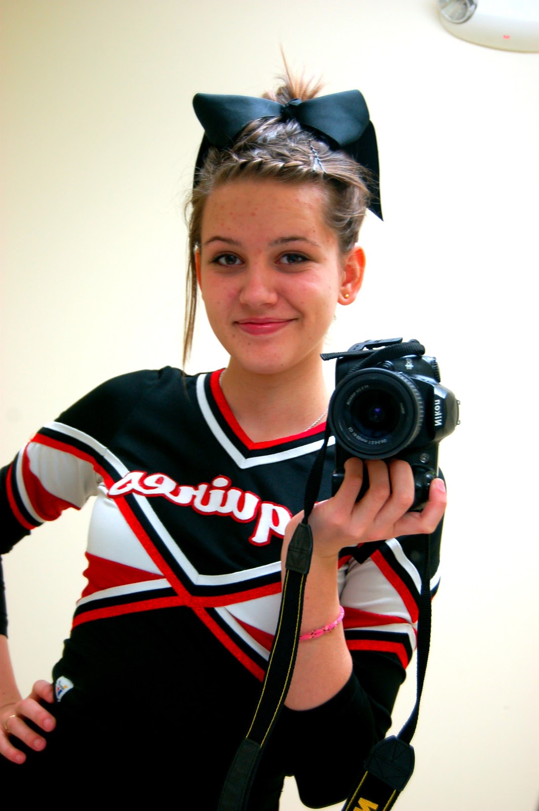 Fifty Things in Fifty Days 37 Wear a cheerleading uniform