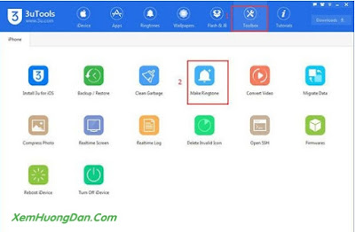 Cách sử dụng phần mềm 3utools Cach su dung phan mem 3utools