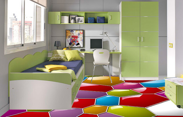 colorful 3D flooring ideas for small bedrooms colorful 3D flooring ideas for small bedrooms