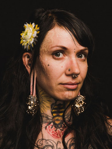 Tinta branca mandalas