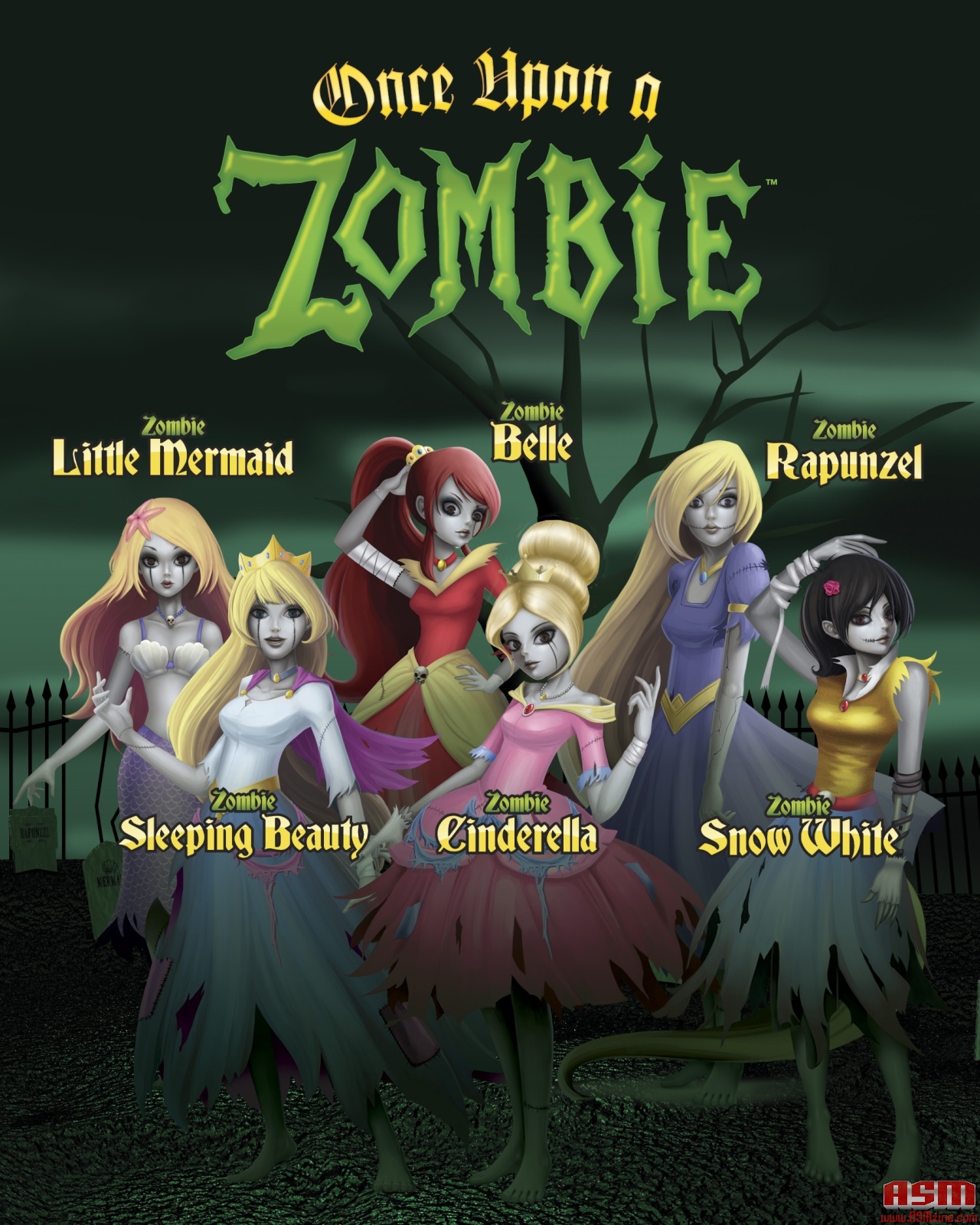 Princesas De Disney Zombies | estudioespositoymiguel.com.ar