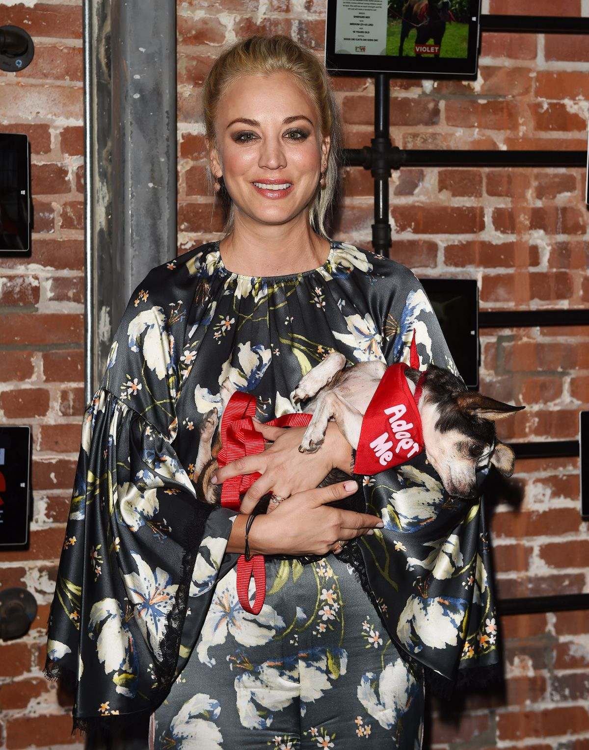 Castle of News: Kaley Cuoco en Much Love Animal Rescue Spoken Woof.
