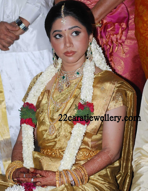 Aarthi in Diamond Wedding Jewellery - Jewellery Designs