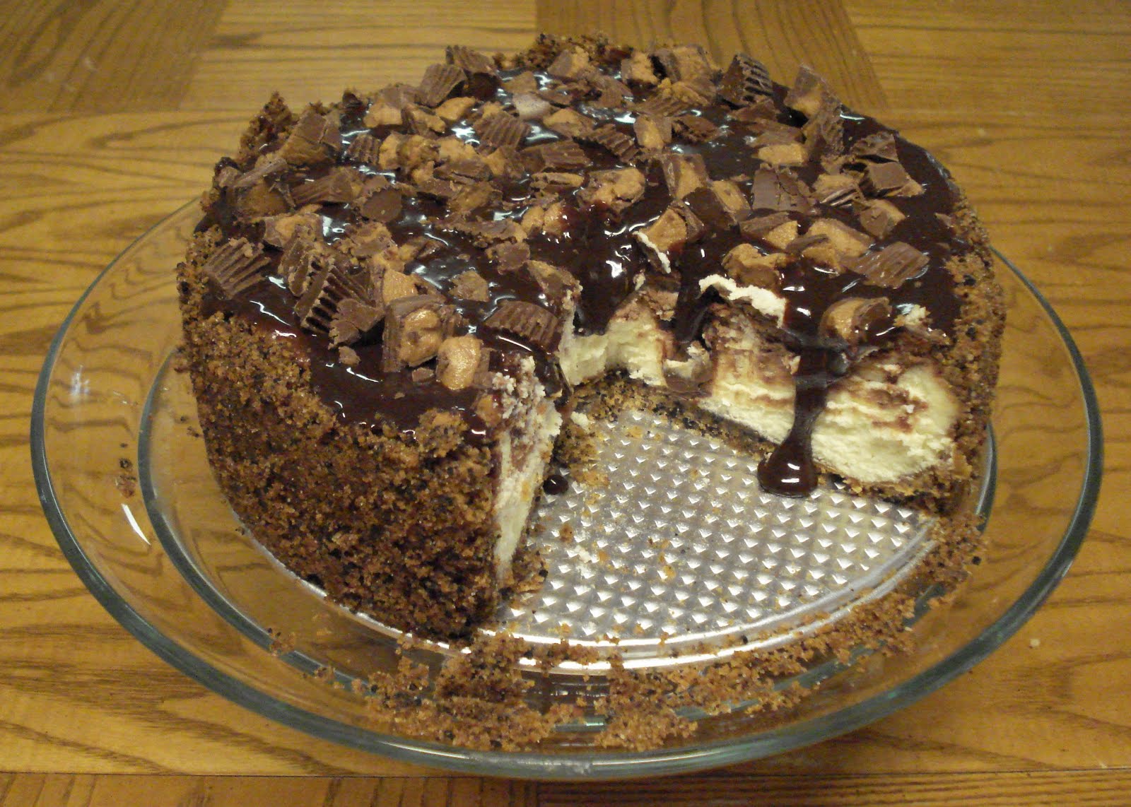 Kim's Korner Peanut Butter Fudge Cheesecake