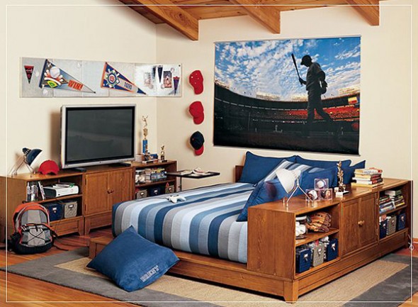 Dormitorio Azul para Jovencito Adolescente | Ideas para decorar