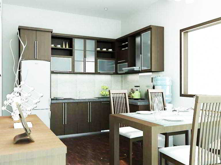 Desain Dapur dan Ruang Makan Sempit Minimalis Sederhana Desain Dapur dan Ruang Makan Sempit Minimalis Sederhana