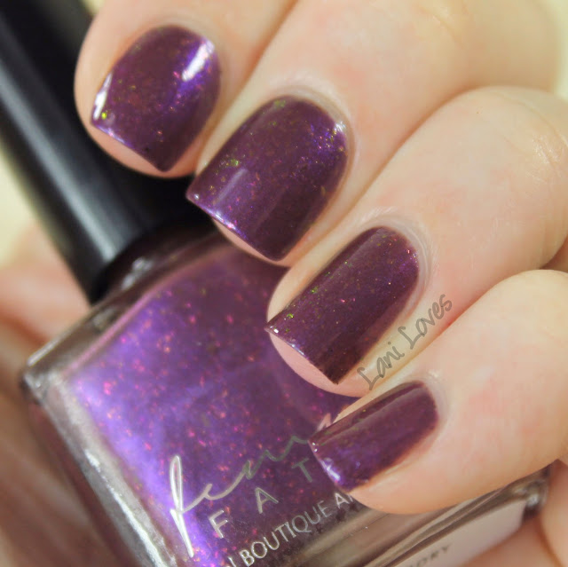 Femme Fatale Cosmetics Genetic Memory nail polish swatches & review