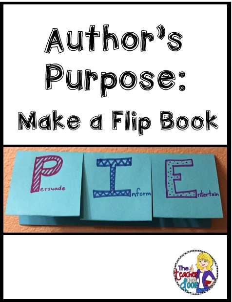 Author's Purpose - Sentence Writing Game