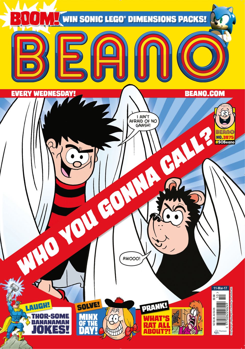 BLIMEY! The Blog of British Comics BEANO No.3875