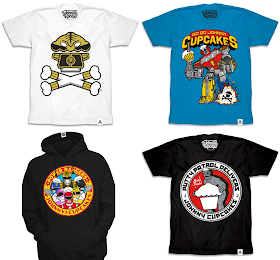 Power Rangers x Johnny Cupcakes T-Shirt Collection
