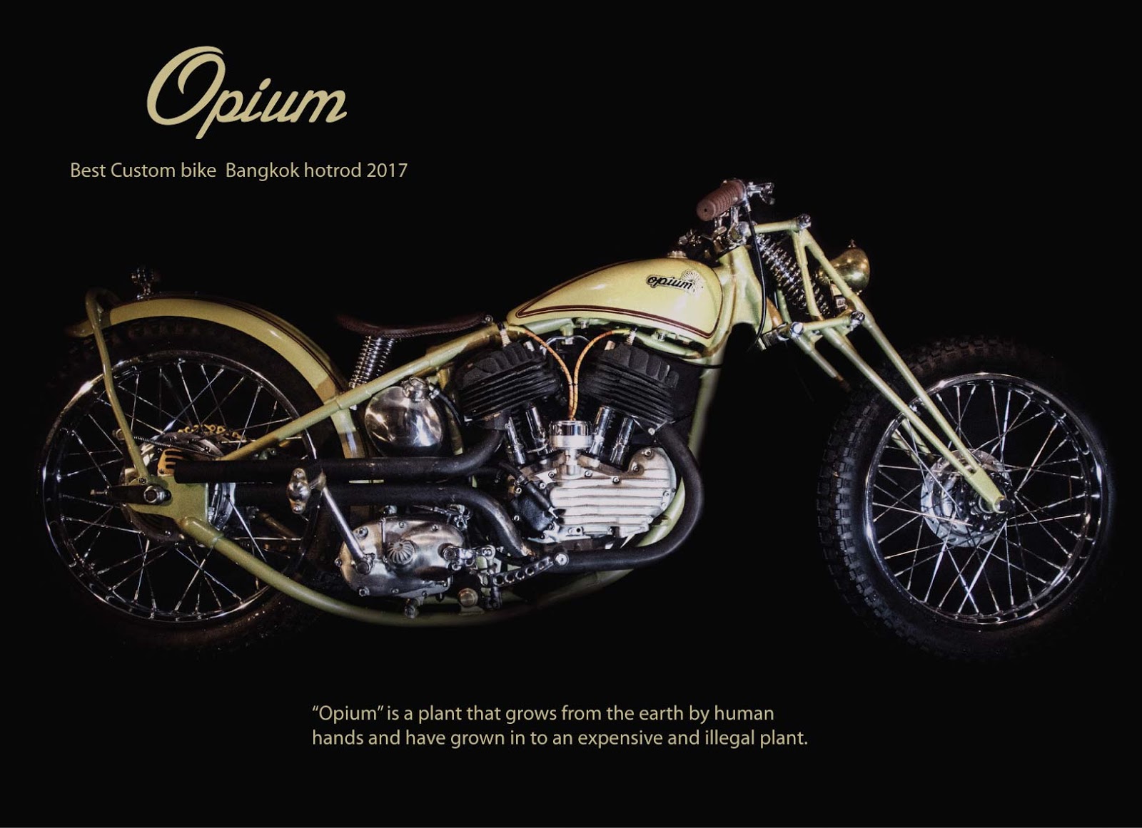 Opium Bike by 70'Lover Motorcycle