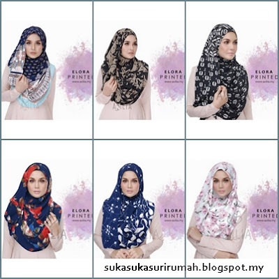 Review instant shawl Elora Printed dari Avilia.My