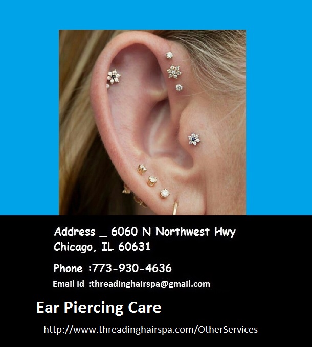 Threadinghairspa Top Ear Piercing Care, At Threading Hair & Spa