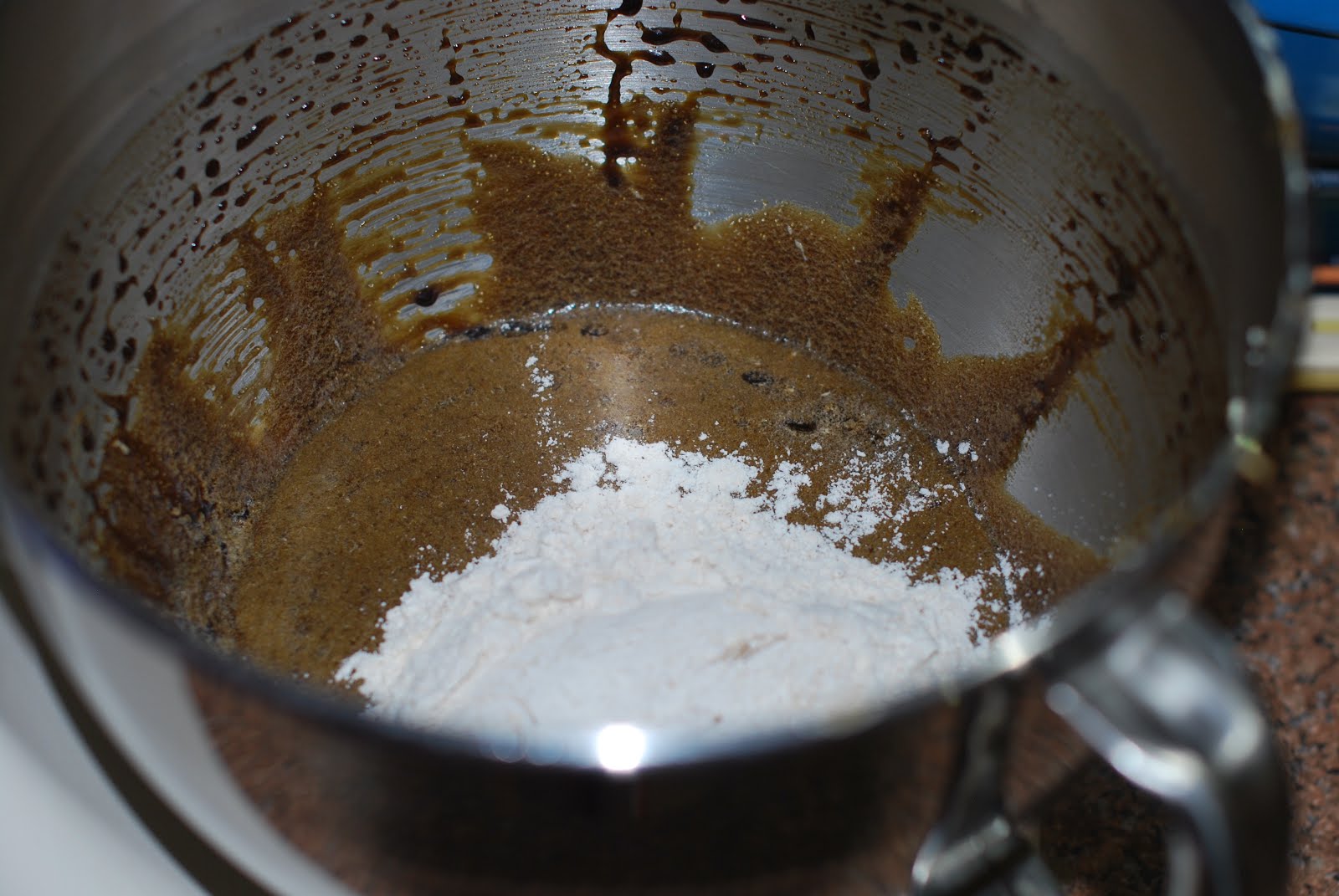 Molasses Gingerbread OR in which I to add water to recipe and