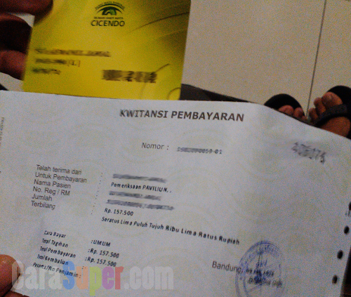 Pendaftaran Online Rumah Sakit Cicendo Bandung Berbagai Rumah