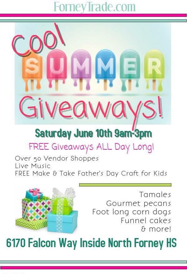 dfwcraftshows june 2017 vendor event flyer