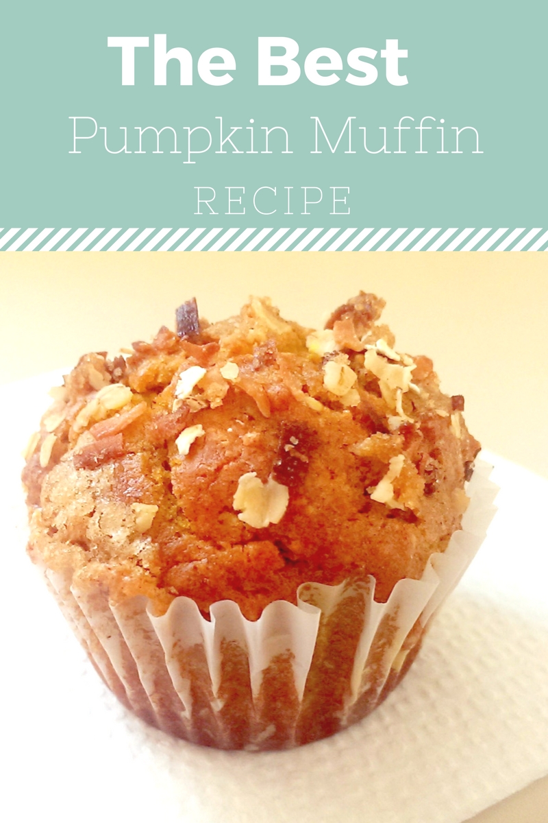 Mommy Suburbia Delicious Pumpkin Muffins with Crumble Topping