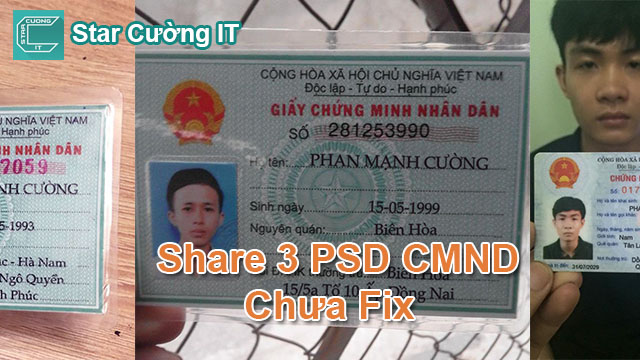 Share 3 PSD CMND Chuẩn Để Unlock Share 3 PSD CMND Chuẩn Để Unlock