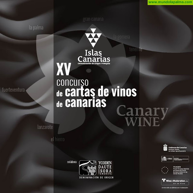 Convocado el XV Concurso Regional de “Cartas de Vinos de Canarias” para Hostelería, Restauración y Tiendas Especializadas