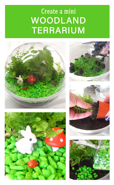 Upcycle a Lindt Maxi Ball into an adorable woodland-themed terrarium. Or, let the kids personalise it by adding dinosaurs or fairies.